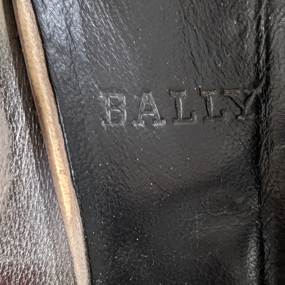 BALLY leather shoes. Size 6 - Picture 3 of 3